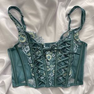 Victoria’s Secret - Teal Corset Top